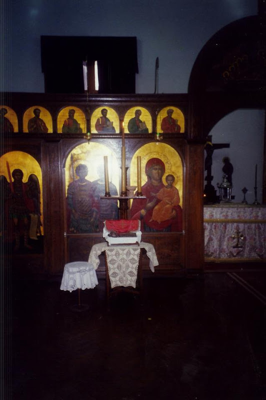 Iconostas din Paraclisul patriarhal din Alexandria