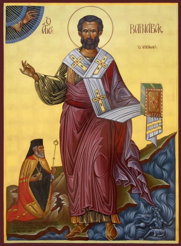 Aπόστολος Βαρνάβας, Ιδρυτής κ´ Προστάτης Εκκλησίας Κύπρου, Αρχιεπίσκοπος Κύπρου Χρυσόστομος ο Β´