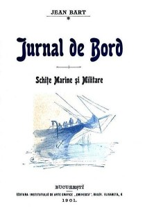 Jurnal de bord - coperta