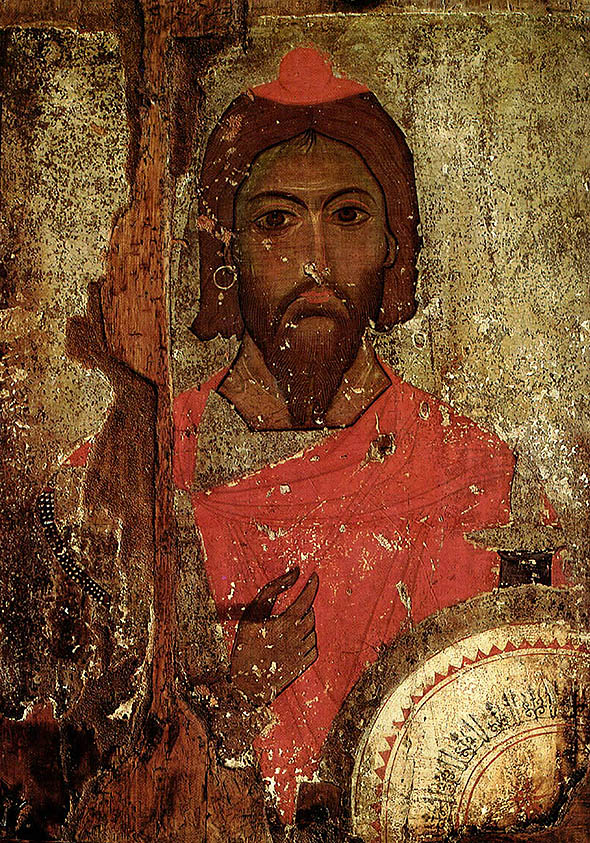 Sfântul Iacov Persul, icoană sec. XII, Pafos, Cipru