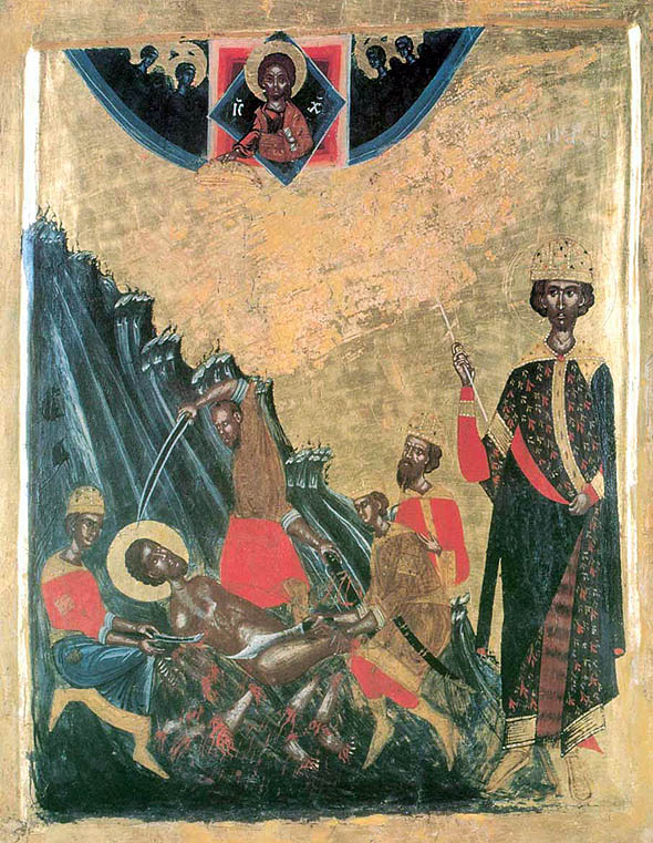 martyrio agiou Iakovou, Serbia, Sec. XVI in