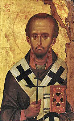 St John Chrysostom, end of the 13th century, from Vatopedi Monastery IN R