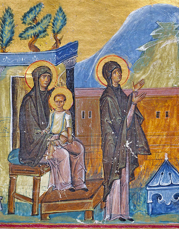 Anna, mama proorocului Samuil, Psalter and New Testament in Greek, 1084-1101, Dumbarton Oaks IN