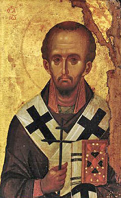 St John Chrysostom, end of the 13th century, from Vatopedi Monastery IN R